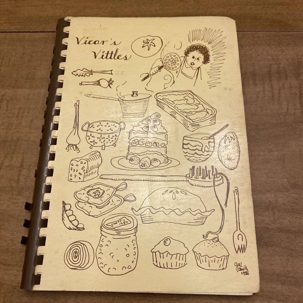 VTG Saint James Episcopal Church Regional Cookbook Vicar’s Vittles Mansfield PA